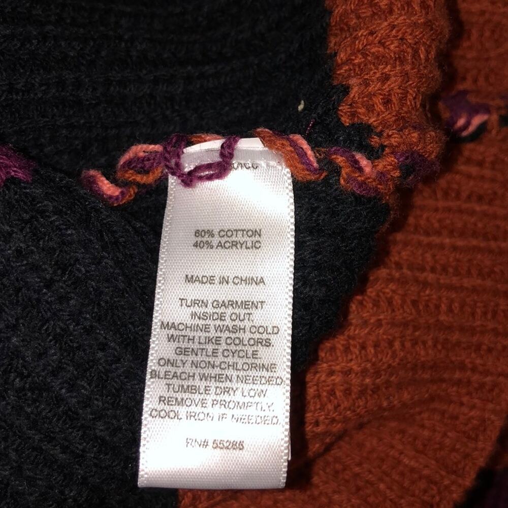 Express Preppy Academia Y2k Color Block Stripe Lo… - image 7